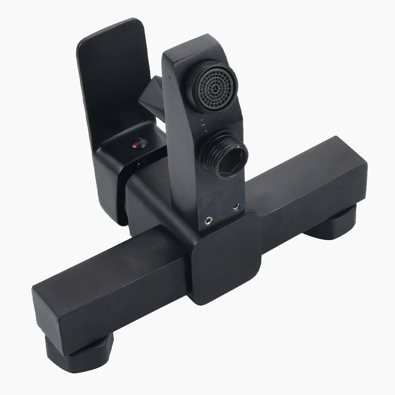 Robinet mitigeur baignoire noir — Édition Luxe