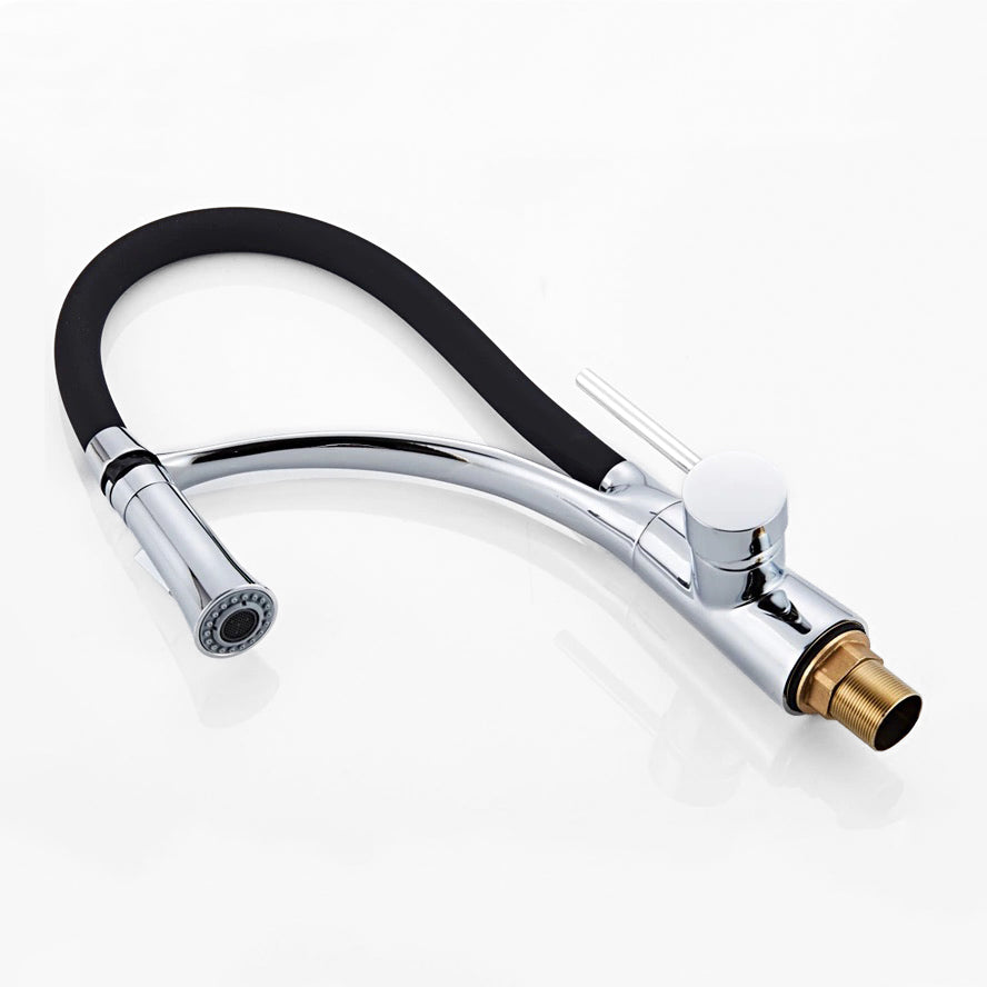 ProLine Mitigeur Cuisine Chrome avec Douchette Flexible et Col de Cygne