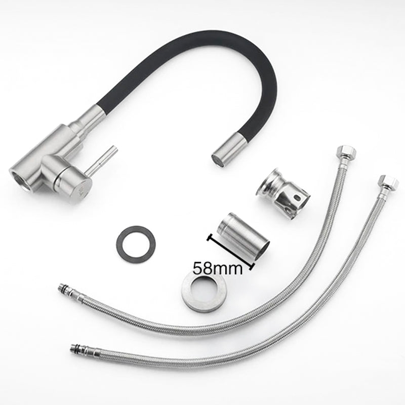 Robinet Mitigeur Cuisine Col de Cygne ProFlex – Flexible en Acier