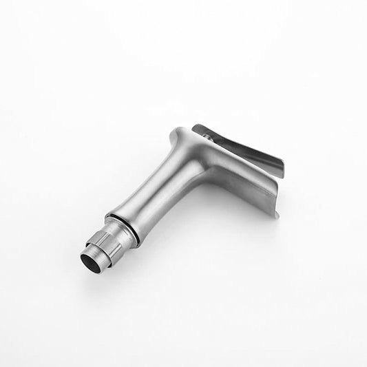 NovaFlow Robinet Mitigeur Lavabo – Cascade en Acier Brossé