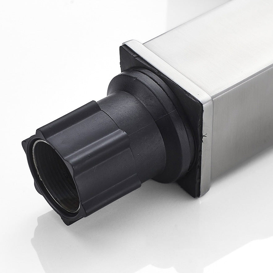 CascadePro Robinet Mitigeur Lavabo - Acier Brossé