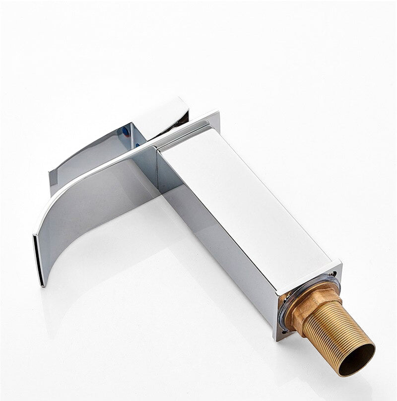 NovaFlow Robinet Mitigeur Lavabo Cascade Chromé