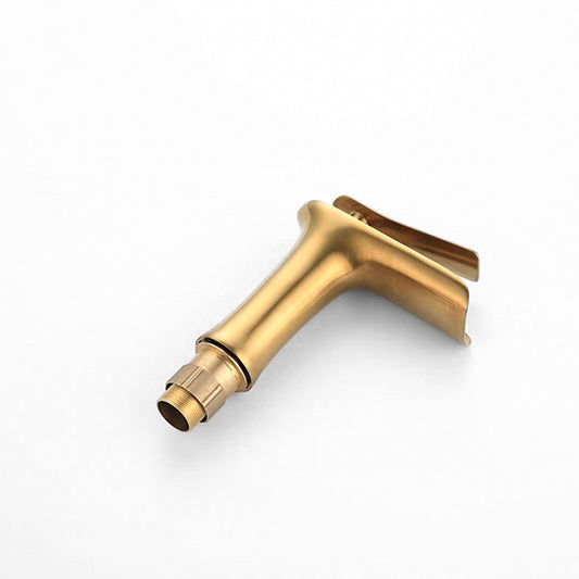 Robinet Mitigeur Lavabo Cascade Doré — Édition Luxe