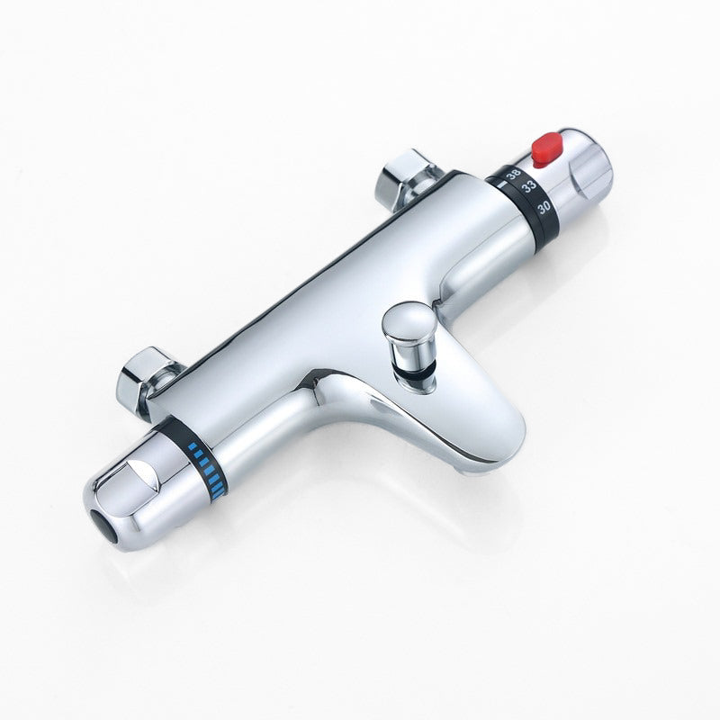 ChroméTherm Pro – Robinet mitigeur thermostatique pour baignoire