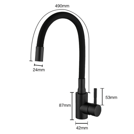 Mitigeur Cuisine AquaFlow Pro