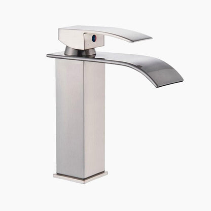 Mitigeur Cascade Acier Brossé