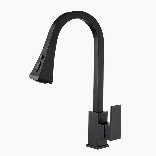 Mitigeur LuminaChef Noir Carré