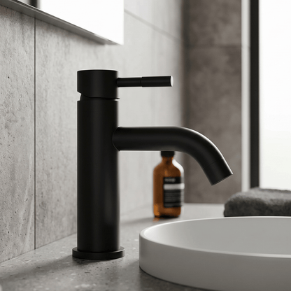 Mitigeur Lavabo Noir Ella