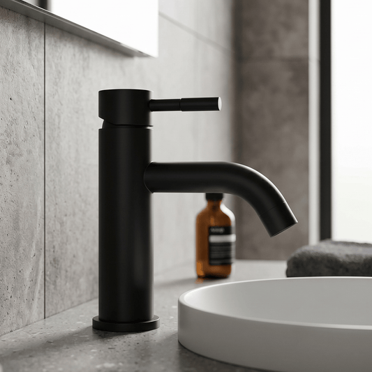 Mitigeur Lavabo Noir Ella
