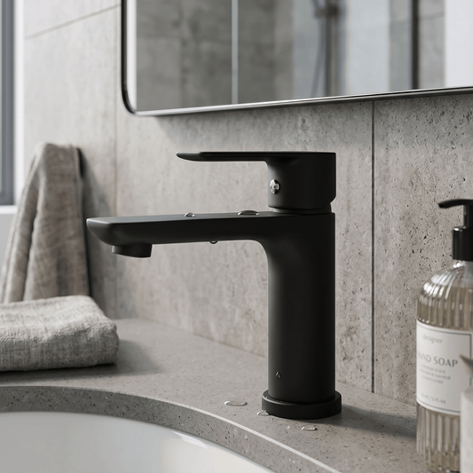 Mitigeur Lavabo Noir Luxe