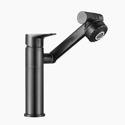 Mitigeur Lavabo Noir Rotatif