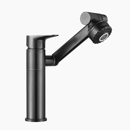 Mitigeur Lavabo Noir Rotatif