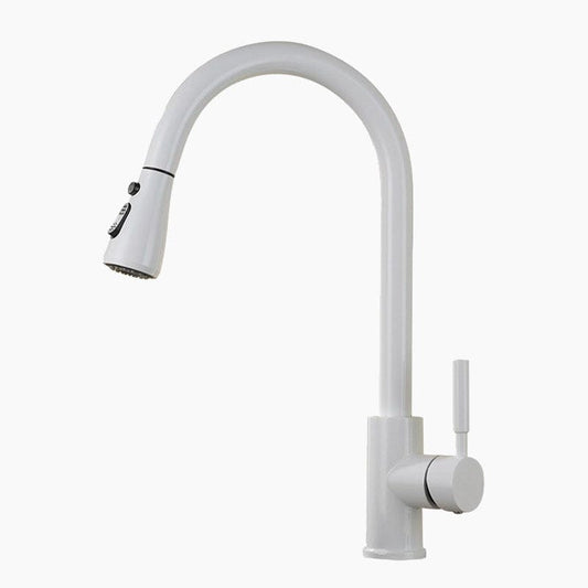 Mitigeur Cuisine Blanc Douchette