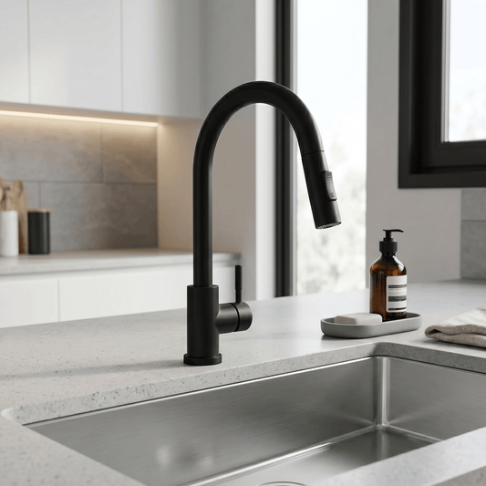 Robinet Mitigeur Noir Premium