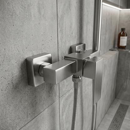 Mitigeur Douche Acier Inox