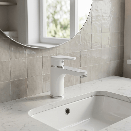 Mitigeur Lavabo Elly Blanc