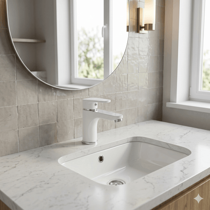 Mitigeur Lavabo Elly Blanc
