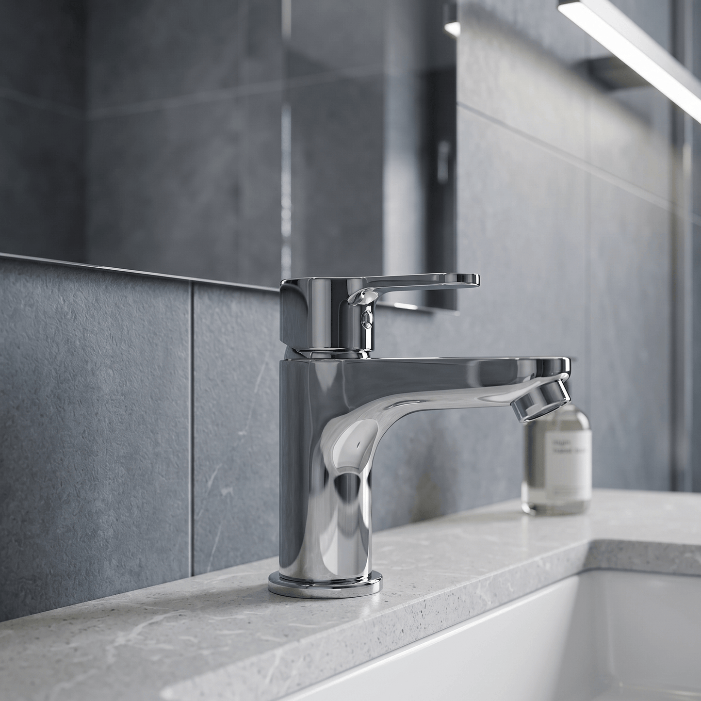 Mitigeur Lavabo Chrome Elly