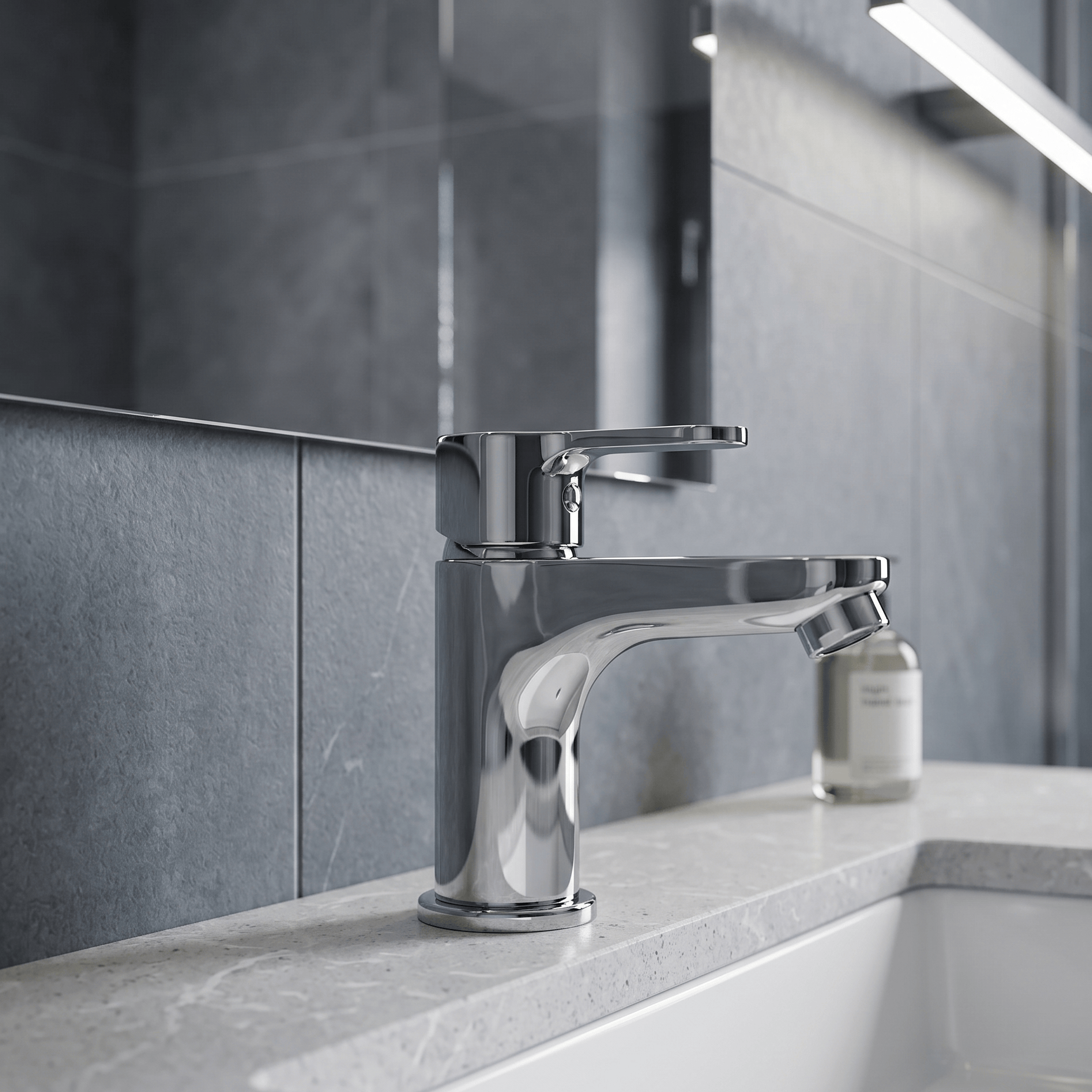 Mitigeur Lavabo Chrome Elly