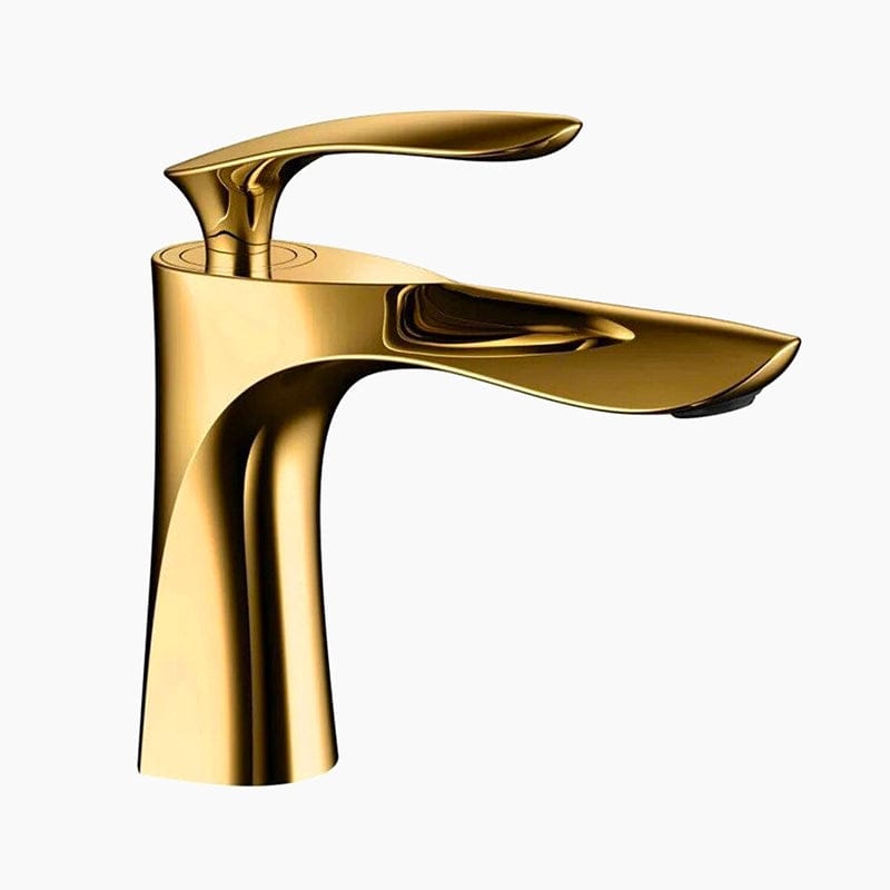 Mitigeur Lavabo Doré Luxe