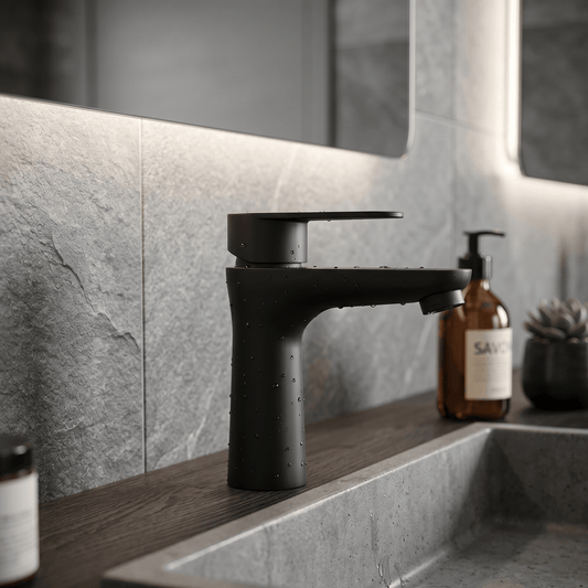 Mitigeur Lavabo Noir Fell