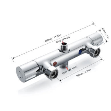 Mitigeur Thermostatique Douche Premium