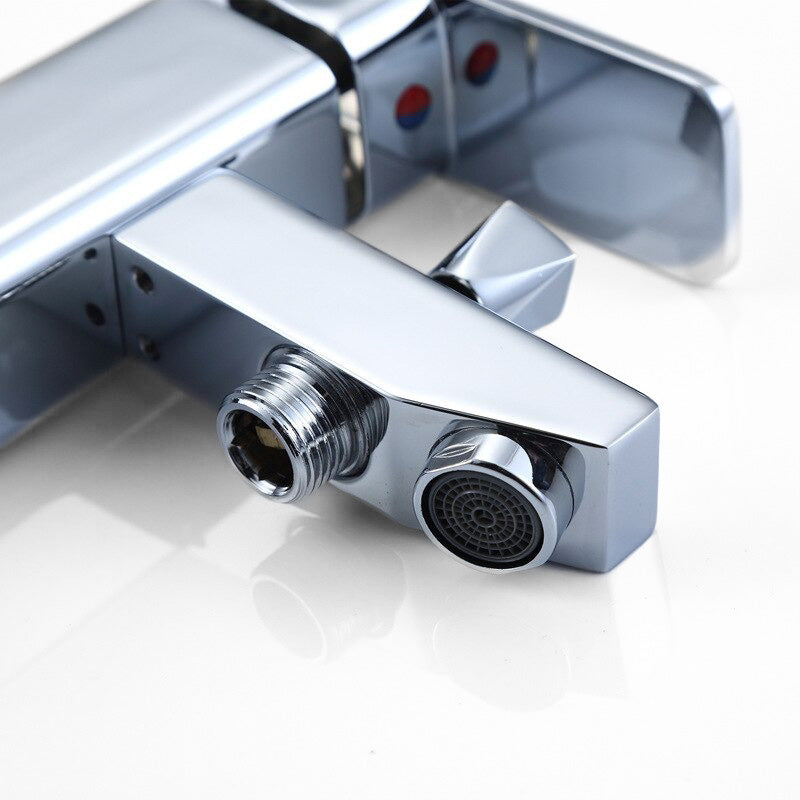 Robinet mitigeur baignoire monotrou chromé — Édition Prestige