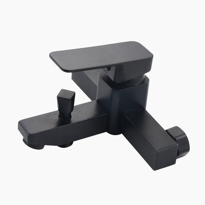 Robinet mitigeur baignoire noir — Édition Luxe