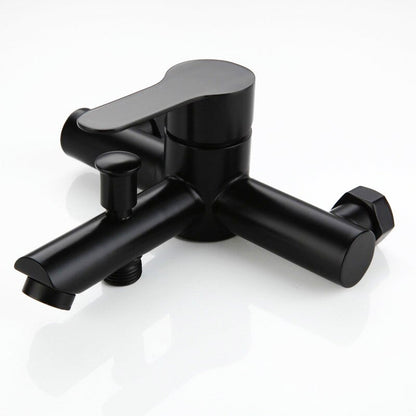 Robinet mitigeur baignoire noir – édition Premium