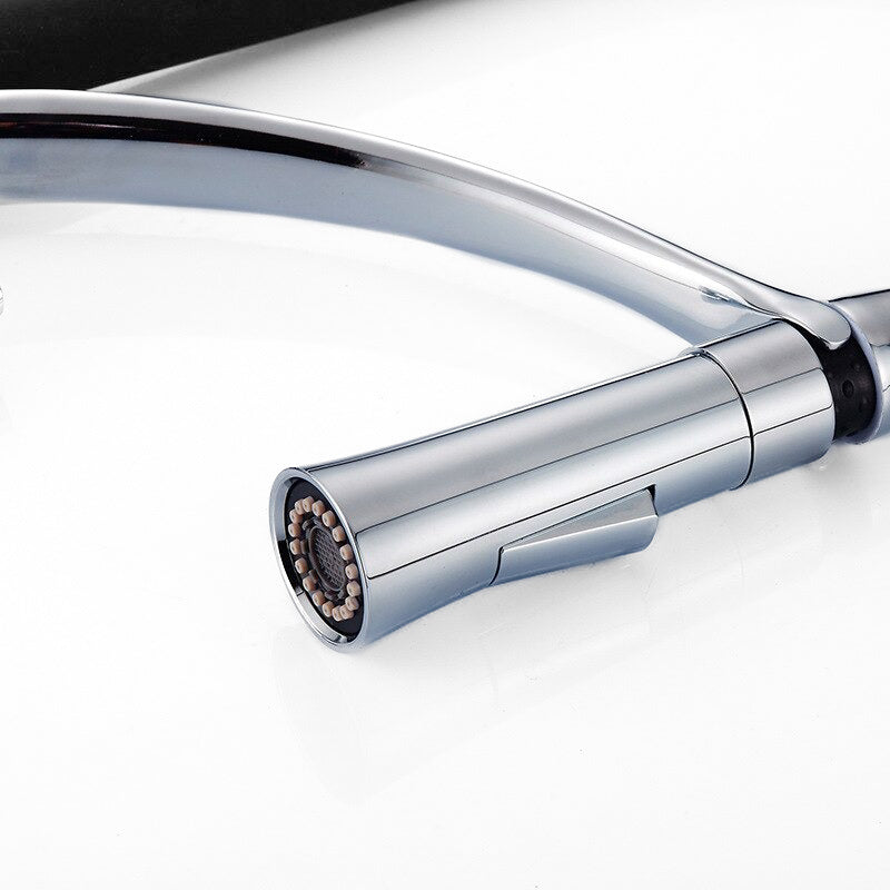 ProLine Mitigeur Cuisine Chrome avec Douchette Flexible et Col de Cygne