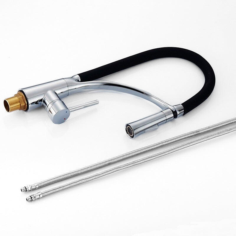 ProLine Mitigeur Cuisine Chrome avec Douchette Flexible et Col de Cygne