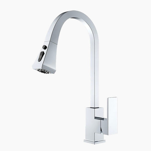 robinet-mitigeur-cuisine-avec-douchette-col-de-cygne-carre-chrome