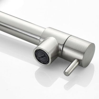 Robinet Mitigeur Cuisine Pro avec Douchette Flexible et Bec Acier