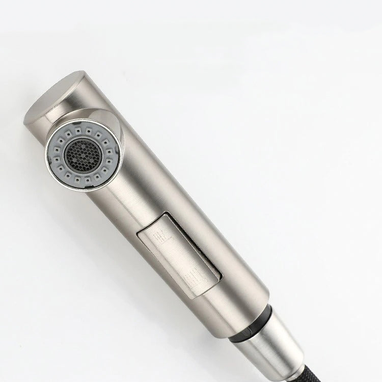 SteelPro Robinet Mitigeur de Cuisine avec Douchette Extractible en Acier Inoxydable