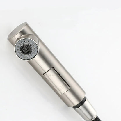 SteelPro Robinet Mitigeur de Cuisine avec Douchette Extractible en Acier Inoxydable