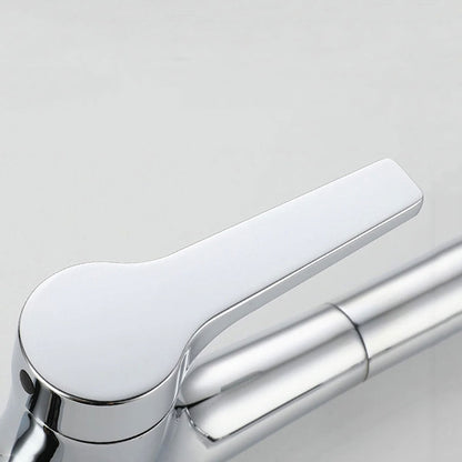 AquaNova Robinet Mitigeur Cuisine avec Douchette Extractible – Col de Cygne Chromé