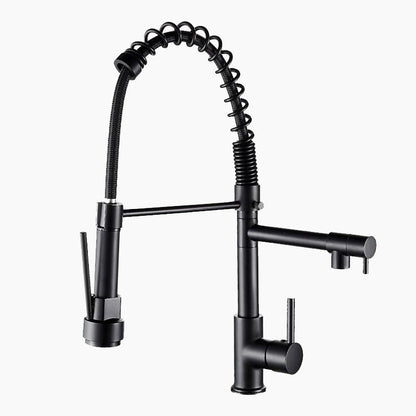 robinet-mitigeur-cuisine-avec-douchette-flexible-et-bec-noir