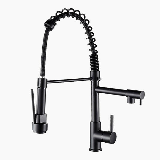 robinet-mitigeur-cuisine-avec-douchette-flexible-et-bec-noir