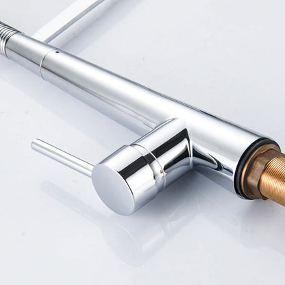 Robinet Mitigeur Cuisine Pro – Douchette, Ressort et Col de Cygne Chromé