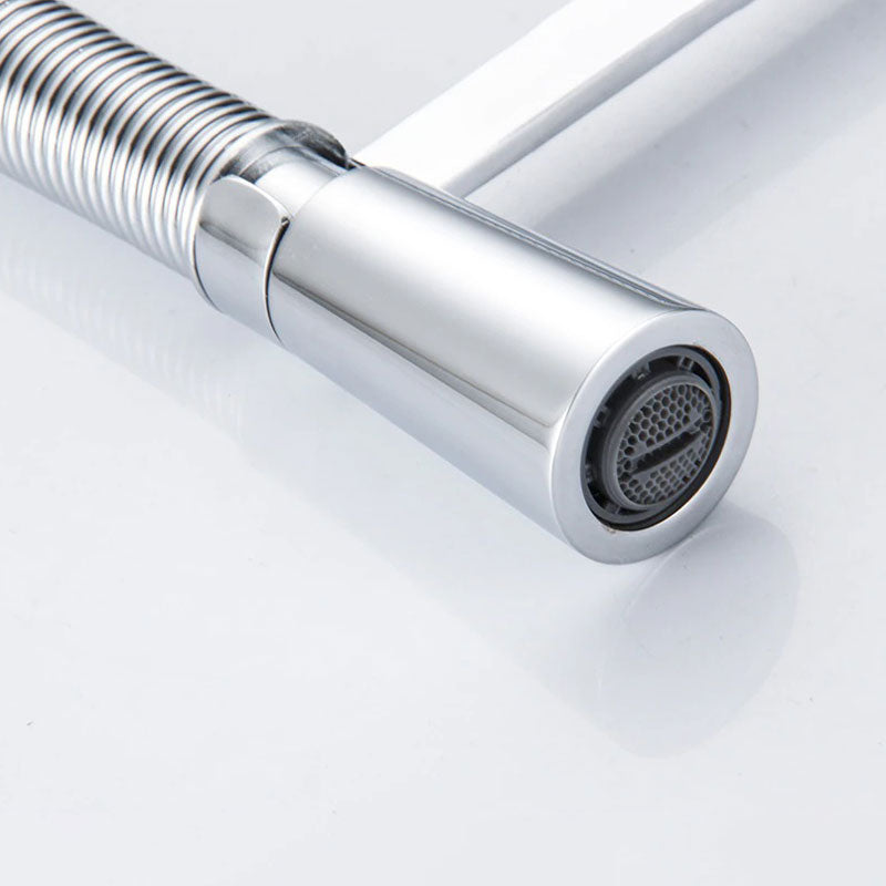 Robinet Mitigeur Cuisine Pro – Douchette, Ressort et Col de Cygne Chromé