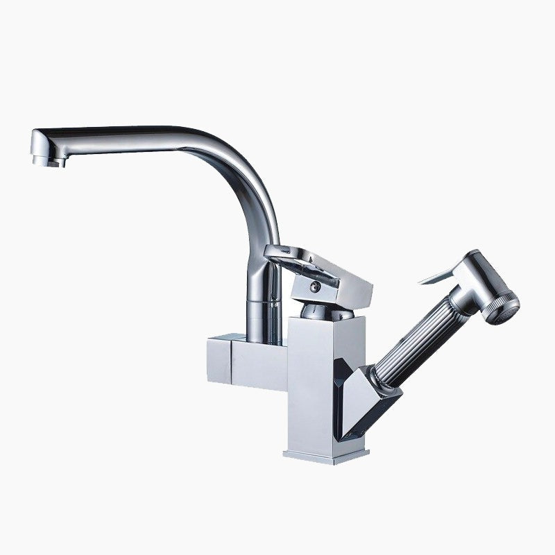 robinet-mitigeur-cuisine-avec-douchette-separee-et-bec-chrome