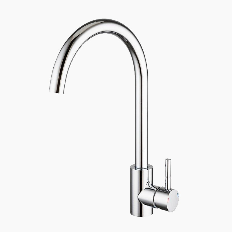 robinet-mitigeur-cuisine-col-de-cygne-chrome