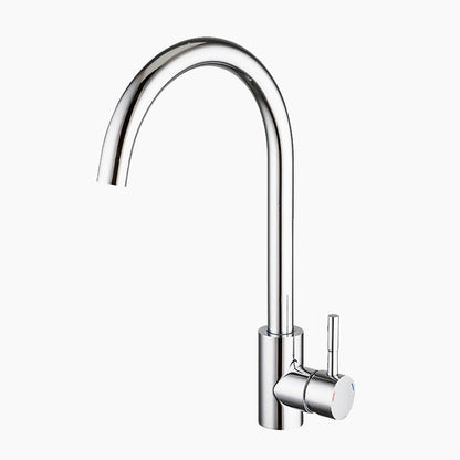 robinet-mitigeur-cuisine-col-de-cygne-chrome