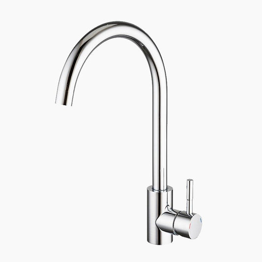 robinet-mitigeur-cuisine-col-de-cygne-chrome