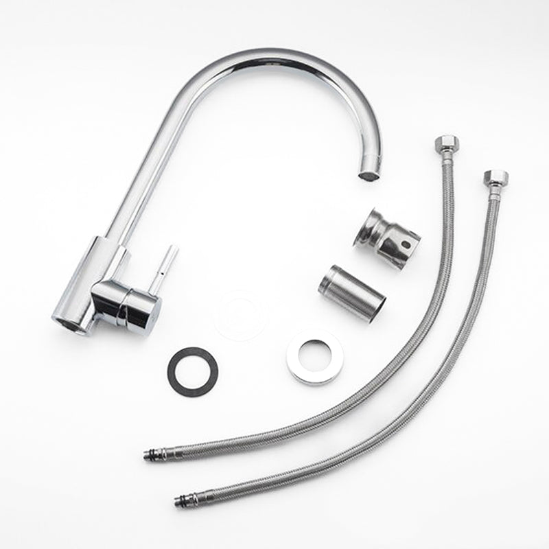 Col de Cygne Chromé – Mitigeur de Cuisine Signature