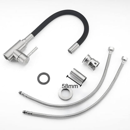 Robinet Mitigeur Cuisine Col de Cygne ProFlex – Flexible en Acier