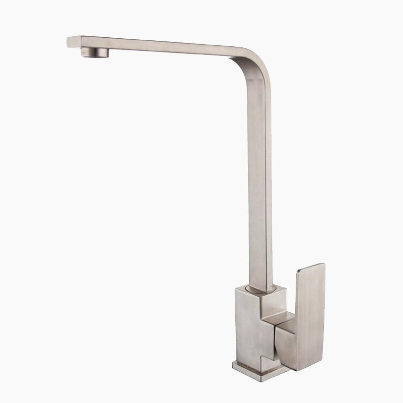 robinet-mitigeur-cuisine-geometrique-acier