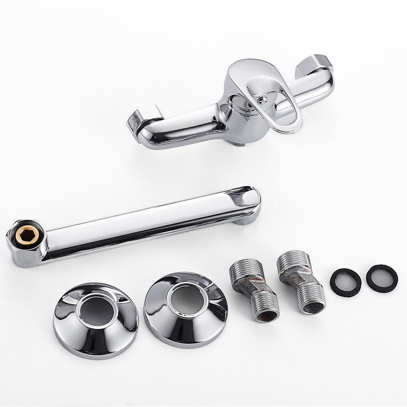 ProLine Robinet mitigeur mural cuisine à bec chromé