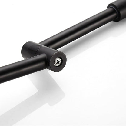 Robinet mitigeur mural de cuisine extensible Noir Pro