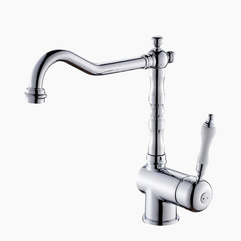 robinet-mitigeur-cuisine-retro-chrome